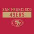 NFL San Francisco 49ers Red Performance Series Moto E5 Play Skin